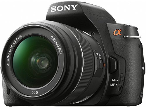 Sony Alpha A390 Digital 14.2MP DSLR SLR Camera Kit AF 18-55mm Lens Sony A Mount AF Lens System