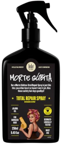 Lola From Rio Morte Súbita Total Hair Repair & Heat Protectant Spray, 8.45 fl oz
