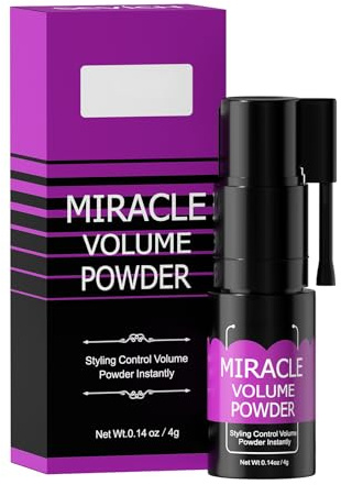 Gowwim Texture Powder, 360° Rotating Nozzle Design Hair Texture Styling Volume Powder Instant Oil Control & Matte Finish Long-Lasting Volume for Men & Women Volumizing Non-greasy 4g
