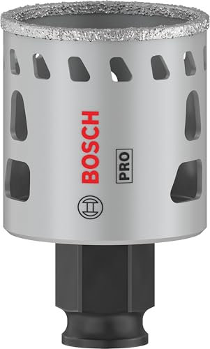 Bosch 1 sierra perforadora Pro Tile Power Change Plus (para azulejos duros, azulejos blandos, diámetro de 41 mm, accesorio profesional para taladro/destornillador), Versión actual