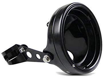 LED Scheinwerfer-Gehäuse MG 7 für Yamaha XVS 650 A Drag Star Classic schwarz