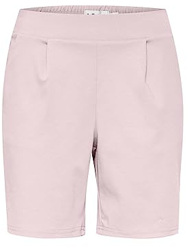 ICHI IHKATE SHO3 Damen Sweatshorts Bermuda Shorts Kurze Hose mit Stretch-Anteil Regular-Fit