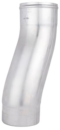 Baumeister.tech Meister-Sockelknie aus Titan-Zink in den Größen 100 mm - Sockelwinkel mit 60 mm Ausladung - Fallrohr DN 100