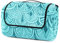 SOMLAW Couverture Pique Nique, 200 x 200 cm Nappe Pique Nique, Tapis Pique Nique Imperméable, Couverture de Tapis de Plage, Natte de Plage 4 à 6 Personnes pour Plage, Camping, Parc, Motif Floral Bleu