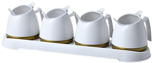 Azucarero Salero Botes Especias Juego De Tarros Para Condimentos, Vinagrera Para Salsa Y Sal, Dispensador De Condimentos, Estante Para Especias, Botella Para Condimentos, Juego De Botes Para Condiment