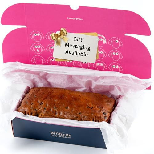 Wilfreds Authentic Bara Brith Welsh Cake - Traditional Fruit Cake Gift Infused with Welsh Brew Tea - Perfect for Tea Time Treats and Gifting - A Delight for Fruit Cake Lovers