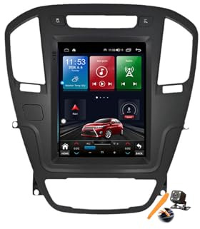 Ts1,YLOXFW Autoradio Stereo Android 14.0 Navi für O-pel Insignia 2008-2013 Sat GPS Navigation 9.7 Zoll Cartablet DVD Multimedia Player FM BT Receiver mit Carplay 4G 5G WiFi DSP SWC