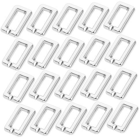 JEWEDECO 50stücke Ersatz Kettenglied Verbinder Kette Reparatur Glied Kette Verbindung Glied Für Verbinder