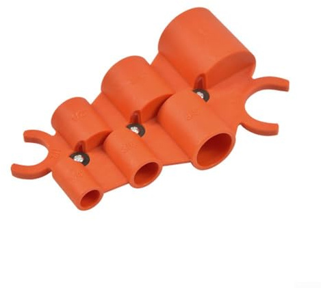 Pipe Deburr Tool and Depth Gauge 1/4 to 1 Diameter Gauge for PVC Push-Fit Fittings Disassembly Measuring