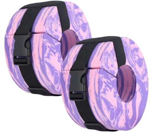 Cinturón de entrenamiento acuático para el tobillo, pesas ajustables para piscina, equipo de fitness acuático, manguitos de natación portátiles, adecuados para hidroterapia, entrenamiento, mejora de