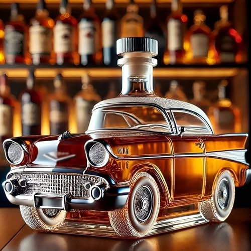 Whisky-dekanter, Lustige Lkw-whisky-flasche, Whisky-dekanter In Oldtimer-form, Für Zuhause, Büro, Bar, Weinregal, Dekoration, Dekoration 02