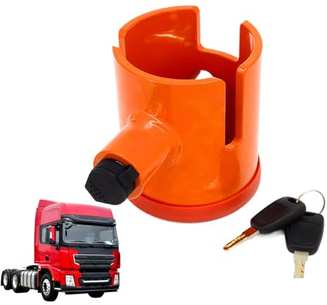 Serratura per parcheggio per rimorchio, installazione senza attrezzi, 1 pezzo, blocco per gancio di traino, protezione parcheggio per veicoli, compatibilità universale, per rimorchio, rimorchio
