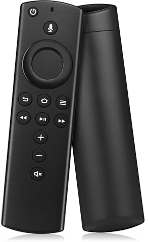 Telecomando di ricambio per Fire Smart TV Stick 4K/Stick Lite/Stick (2a generazione), TVs Cube (1a e 2a generazione), Smart TV (3a generazione), N0t per Roku TV