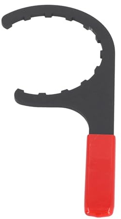 SENECESLI Llave para Filtro de Diésel, Herramienta de Llave para Filtro de de Acero Inoxidable 61060 de 4,6 Pulgadas, con Forma de Media Luna y Agarre Antideslizante, para Camiones Diésel Peterbilt