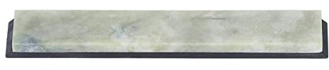 TIKATARER Pietra per Affilare, Pietra per Affilare Coltelli con Design Antiscivolo, Materiale in Giada e, Ideale per Coltelli da, Forbici, Scalpelli e Asce (Grana 10000)