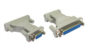 Aptii Serial Adapter 9 Pin Female to 25 Pin Female Adaptor