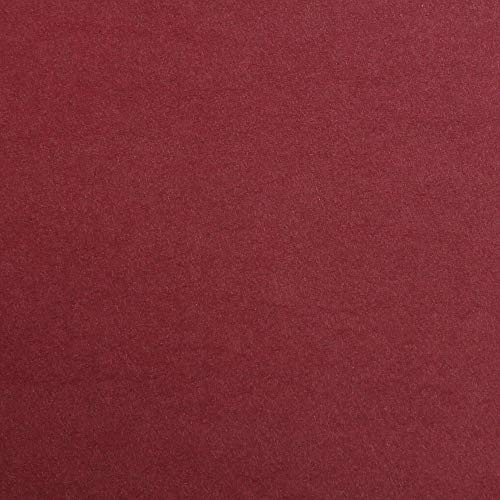 Clairefontaine 97876C Packung (mit 25 Bögen Zeichenpapier Maya, DIN A1, 59,4 x 84 cm, 120g, glatt, ideal für Trockentechnik und Einrahmen) bordeaux
