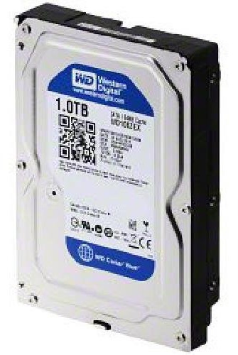 WesternDigital WD10EZEX Blue SATA3 - Disco duro interno (1 TB, 3,5, 7200 rpm, búfer de 64 MB)