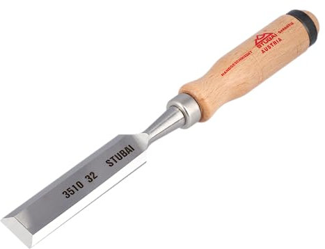Stubai 351032 - Formón de carpintero (haya roja, 32 mm)