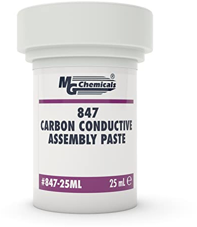MG Chemicals 847-25ML Carbon Conductive Assembly Paste, 25mL Jar
