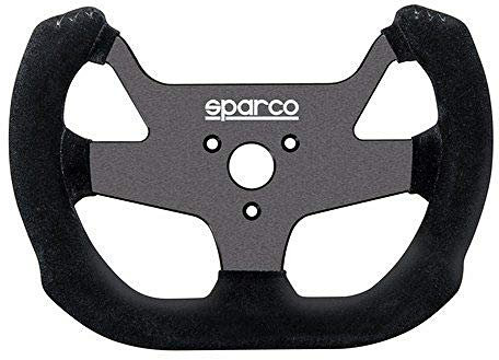 Sparco 015P270SSN Volante Lenkräder, F-10A, Schwarz