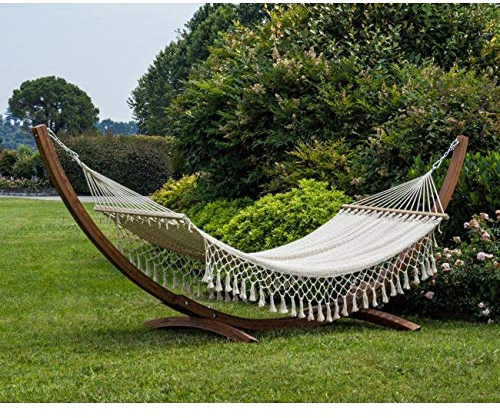 Hängemattengestell aus Holz