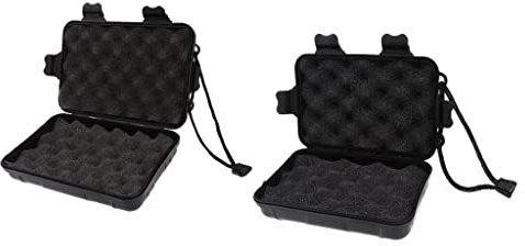 F Fityle Lot de 2 Boîtes de Rangement Rembourrées en pour Pointes de Flèche avec à ()