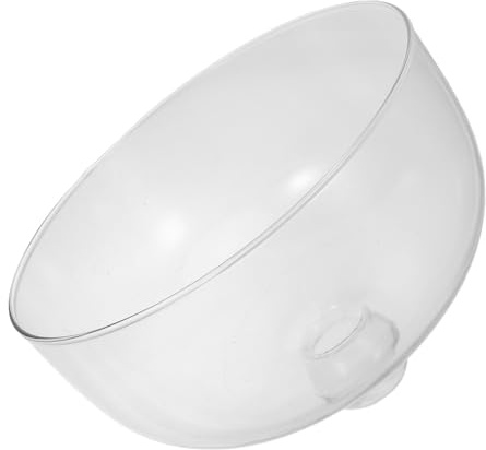 HEMOTON Kuchenglocke Glas Transparente Kuchenabdeckung Mit Rundem Griff Bleifreie Glasabdeckung Für Tortenplatte Lebensmittelabdeckung Für Küche Picknick Party 8.15 Zoll
