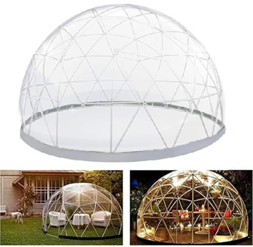 GAYAYAS Tenda a Cupola da Giardino, Tenda a Cupola per Esterni da 5-7 Persone, Tenda a Cupola Spessa, Tenda da Campeggio Impermeabile e Traspirante per Patio e luoghi da Pranzo,3.6M