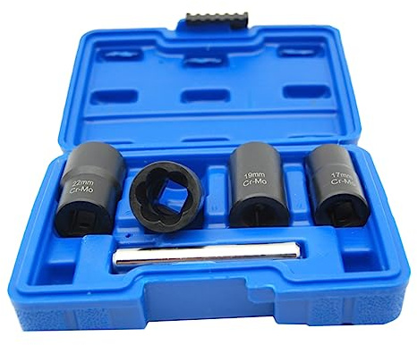 DIYEAH Extracteur De Boulon Endommagé Et Écrou Cassé Jeu Outils Extraction De Douilles Adaptateur Pour Réparation De Panneaux Muraux