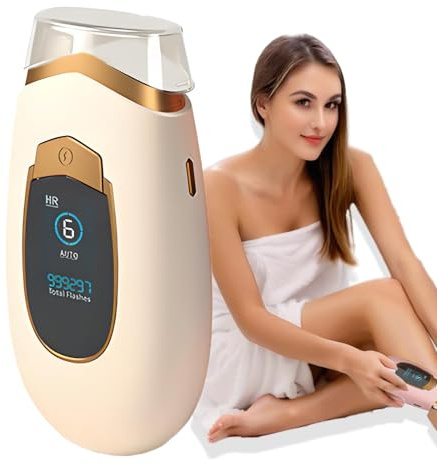 Lumina Lumisilk Pro 2.0-2025 Nuevo Depiladora por luz pulsada, 2 en 1, para mujer y hombre, depilación de cara, cuerpo y zona de bikini, tecnología avanzada para resultados duraderos (Blanco)