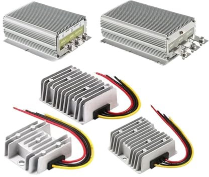 1 Unidad de 12 V a 24 V, 1 A-30 A, convertidor de CC/CC, módulo de Potencia Elevador, Transformador regulador de Voltaje de 12 V a 24 V for automóviles.(12V to 24V 5A)