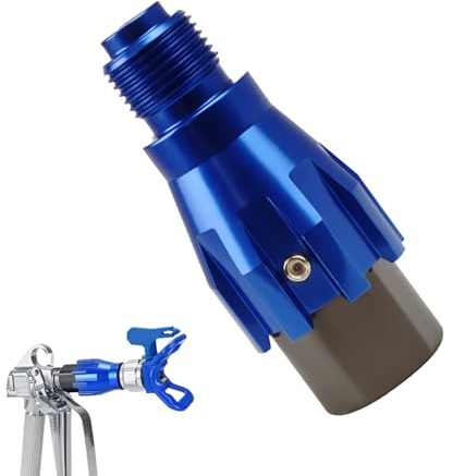 Pistola pulverizadora articulada giratoria,Conector de manguera de alta presión - Pieza de repuesto giratoria de 360 grados para muebles industriales