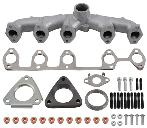maXpeedingrods Collecteur d'échappement pour VW Transporter V T5 2.5 TDI 070253031F Kit de joints Diesel