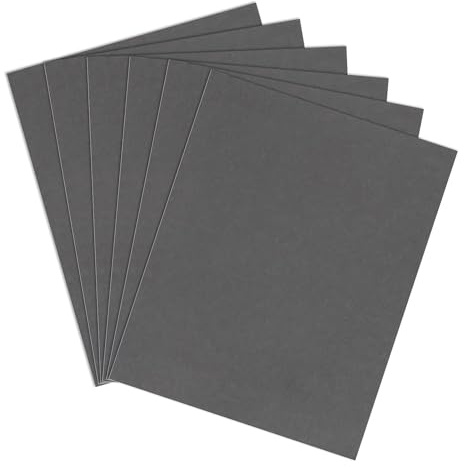 Ylnailky Papel Para Juntas, 6 Láminas De Material Para Juntas Resistente Alta Temperatura, Sellado Resistente Al Calor 38 X 30 Cm Para Automóvil Reparación Césped Moto Motor