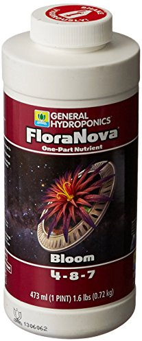 General Hydroponics GH1631 1 Pint Flora Nova Bloom, White