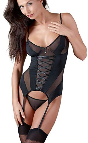 Cottelli Collection Strapshemd Set X-Large,Schwarz