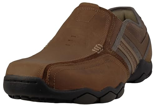 Skechers Diameter Zinroy, Men's Loafers, Brown, 7.5 UK