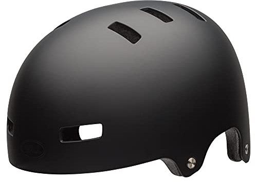 Bell - Local SOLID CE Helme - Erwachsene Unisex - Schutzausrüstung, Fahrradhelm, BMX-Helm, BMX-Schutzhelm, Matt Schwarz, L
