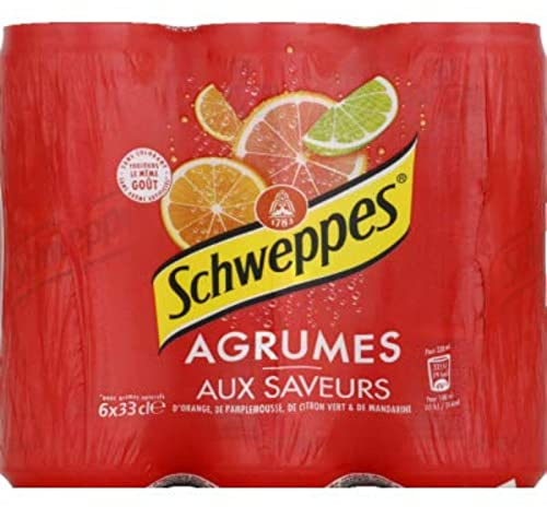 Schweppes Schweppes Citrus Pack of 6 x 33 cl