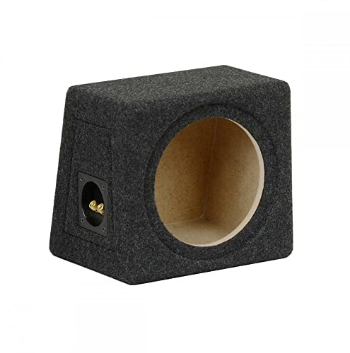 Inex MDF Noir Joint Voiture Audio Enceinte Caisson de Basse Caisson de Basses Boîtier Noir IX-C88