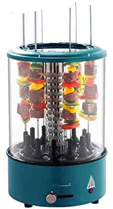 Samnuerly Griglia Verticale Girevole Automatica SBarbecue BBQ Kebab Macchina rotativa Girarrosto Montone Agnello Spiedo Forno