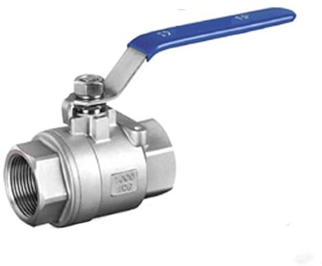 SSIMOO Rostfreier Stahl SS 304. Pfeife Zweiteiliger Kugelhahn weiblicher Gewinde 1/4 inch 3 / 8inch 3 / 4inch 1inch 1-1/4 Zoll sanitär AN AUS Kugelhahn gerade. Kindly (Size : 1 inch, Color : BSP)