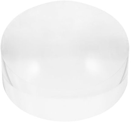 SHINEOFI Acrylic Reading Magnifier Round Desk Magnifier Paperweight Hands Magnifying Tool for Reading and Decor
