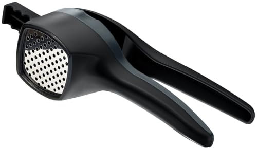 GEFU Kartoffel- & Spätzlepresse PRESCO | Mit 3 Edelstahlscheiben für Kartoffeln, Obst, Spaghetti-EIS & Spätzle | Robuste Qualität, leichte Reinigung