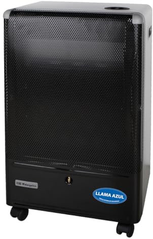 Stufa a gas fiamma blu, alta efficienza, facile accensione, regolazione della temperatura, ideale per il riscaldamento in spazi ristretti.