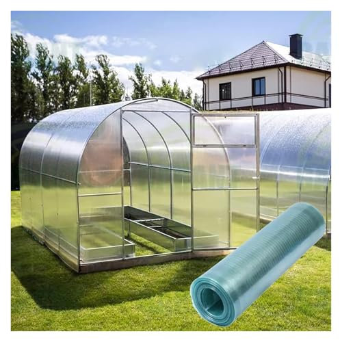 UHEKC Dachplatten Aus Polycarbonat, Uv-beständige Dachplatten Türdach für Draußen, für Outdoor, Dachüberdachung, Einfach Zu Biegen Und Zu Schneiden(1x20m/3.28x65.6ft)