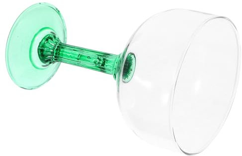 Gatuida Cactus Mug Wine Goblet, Glass Margarita Cocktail Cup, 400ml Cactus-Shaped Drinking Glass, Desktop Decor for Bachelorette Parties and Banquets