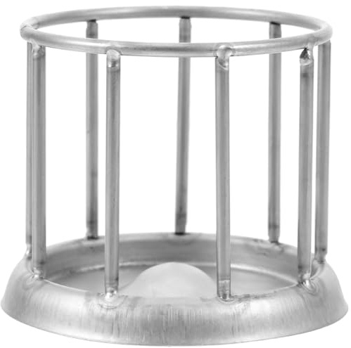 NOLITOY Comedero y Bebedero de Acero Inoxidable 304 para Reptiles, Plato y Cuenco de Agua para Tortugas y Dragón Barbudo, Contenedor Resistente para Terrarios y Alimentación de Mascotas
