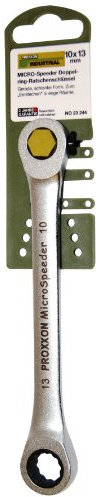Proxxon 23244 MICROSpeeder 10 x 13mm Doppelring Ratschenschlüssel